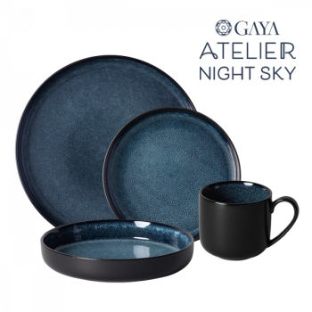 Geschirr-Set Gaya Atelier Night Sky Lunasol